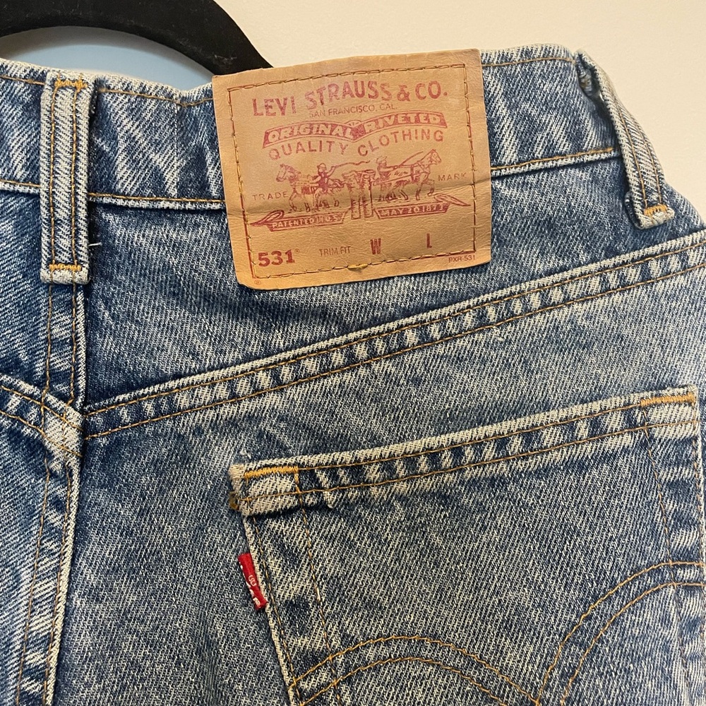 Vintage Levi’s 531 “trim fit” Jean